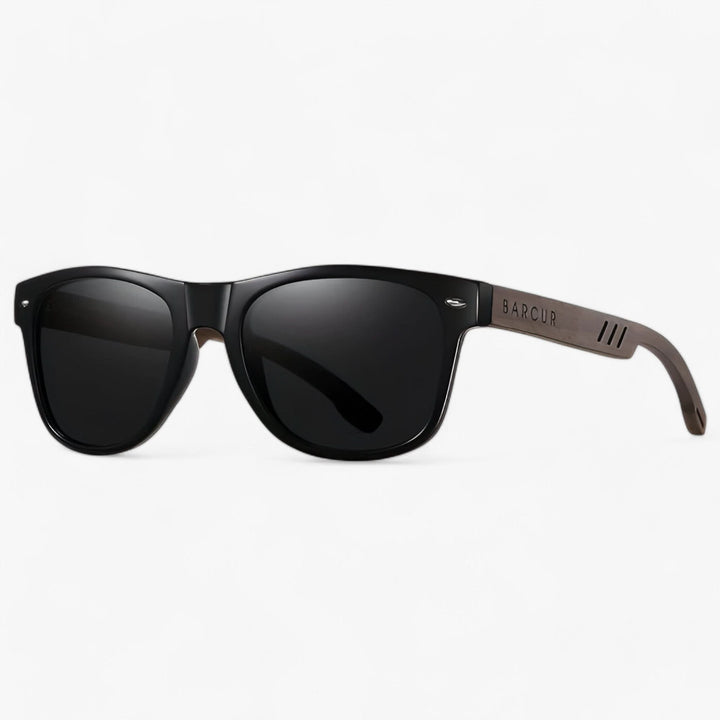 Lisslune | Wooden Temple Polarized Sunglasses UV400 Protection