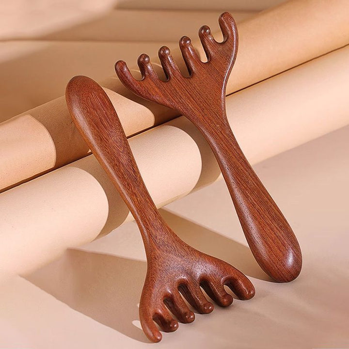 Lisslune | Meridian massage comb with six claws