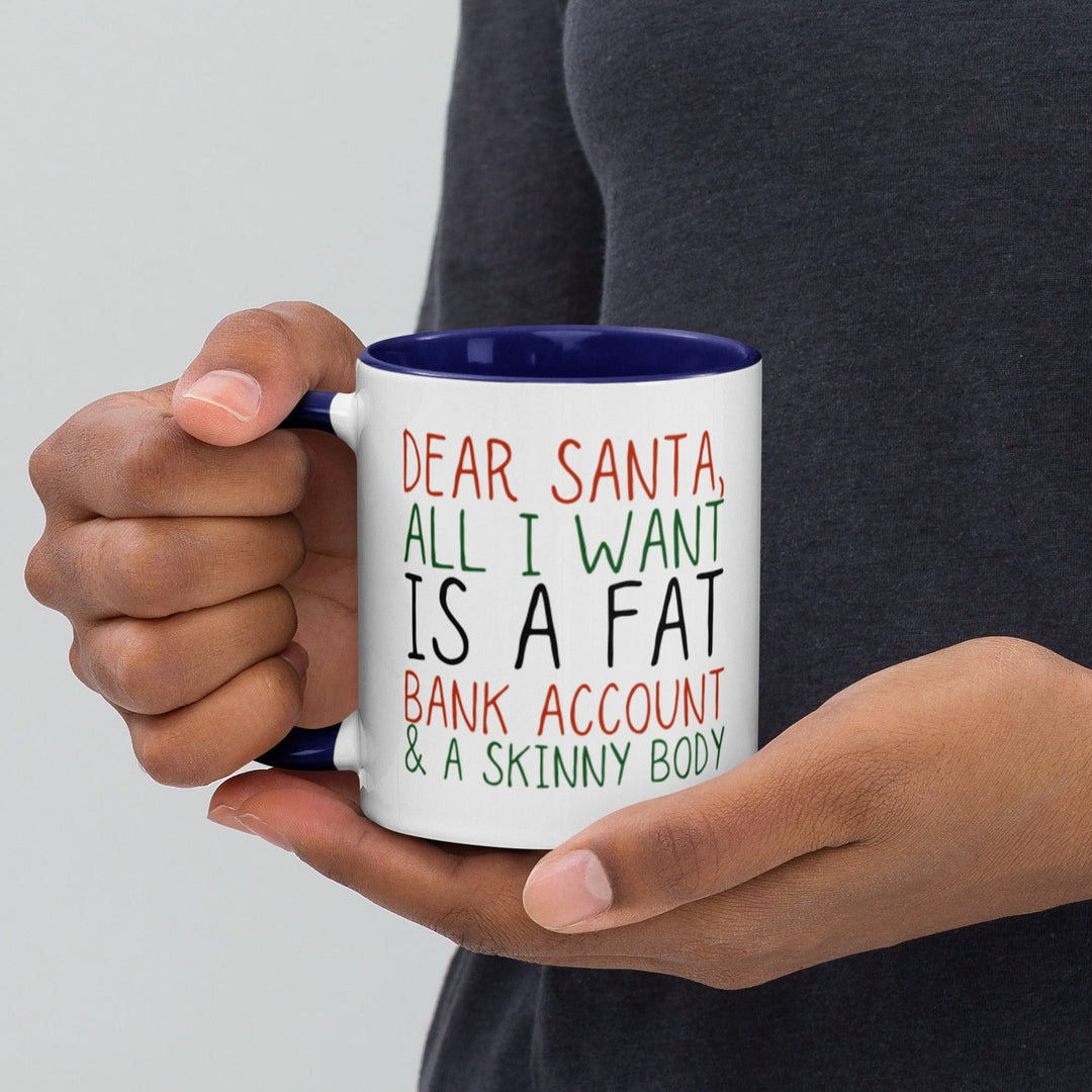 Lisslune | Dear Santa - Please don't mix it up with cups with color inside