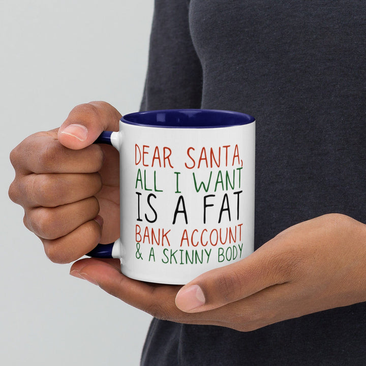 Lisslune | Dear Santa - Please don't mix it up with cups with color inside