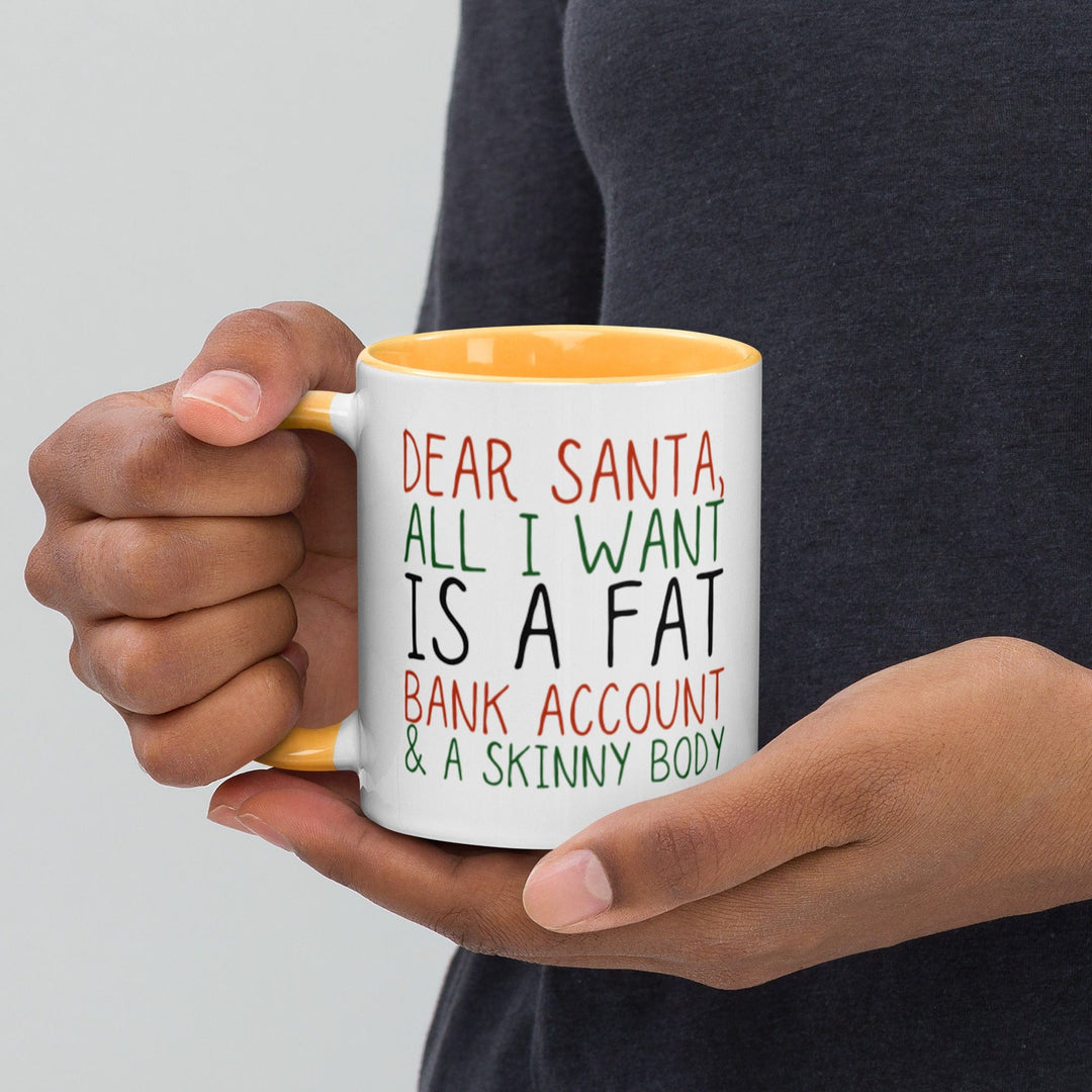 Lisslune | Dear Santa - Please don't mix it up with cups with color inside
