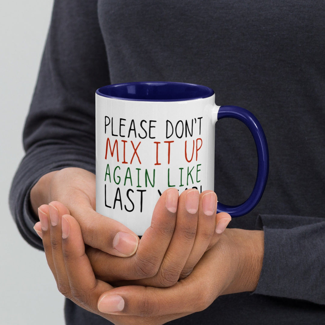 Lisslune | Dear Santa - Please don't mix it up with cups with color inside