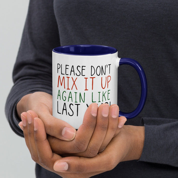 Lisslune | Dear Santa - Please don't mix it up with cups with color inside