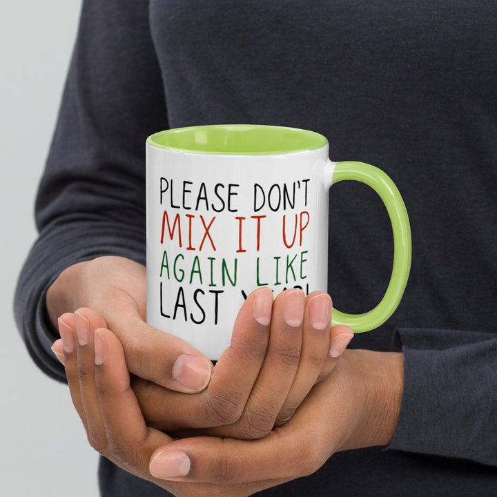 Lisslune | Dear Santa - Please don't mix it up with cups with color inside