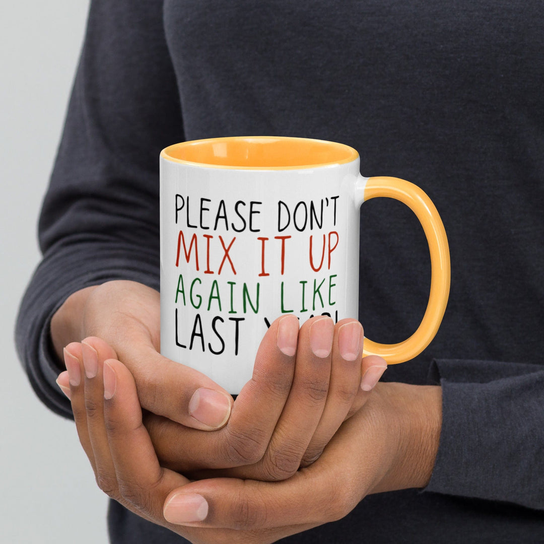 Lisslune | Dear Santa - Please don't mix it up with cups with color inside