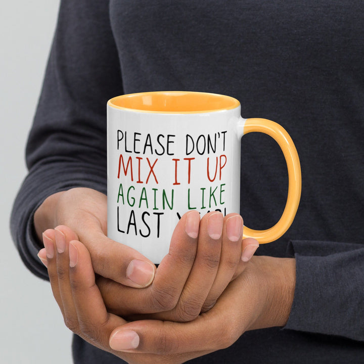 Lisslune | Dear Santa - Please don't mix it up with cups with color inside
