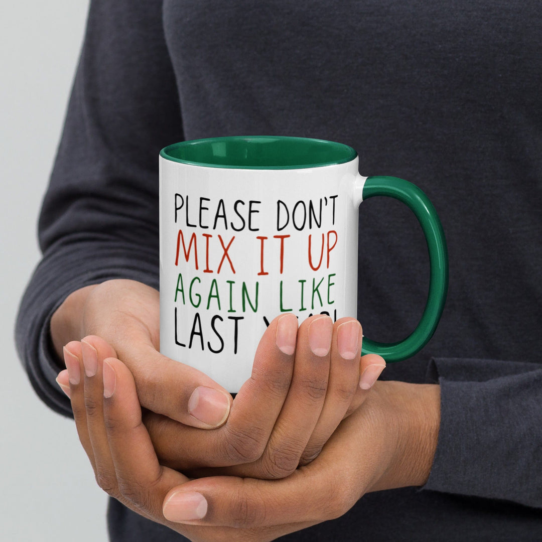 Lisslune | Dear Santa - Please don't mix it up with cups with color inside