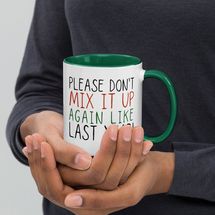 Lisslune | Dear Santa - Please don't mix it up with cups with color inside
