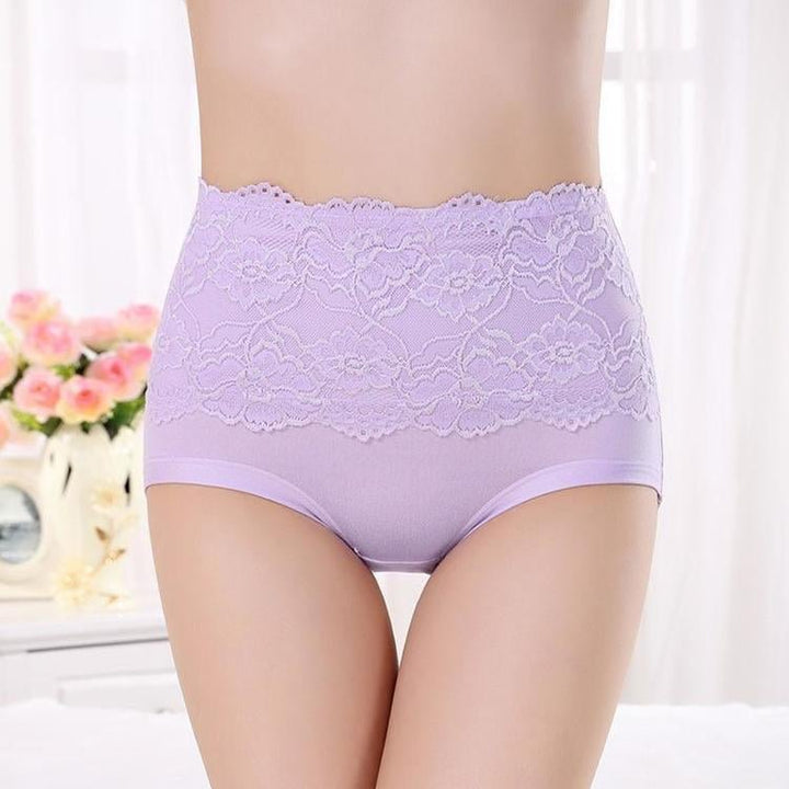 Lisslune | 4pcs/set High Elastic Lace Panties