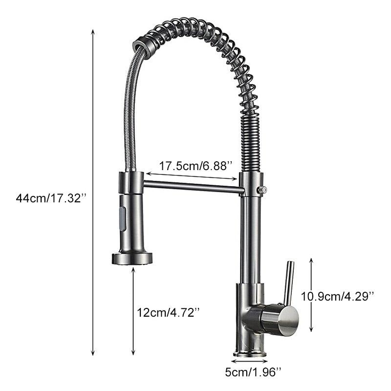 Lisslune | Deck-mounted kitchen faucet