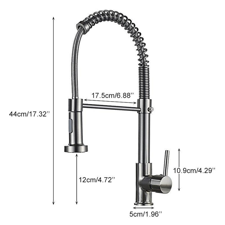 Lisslune | Deck-mounted kitchen faucet