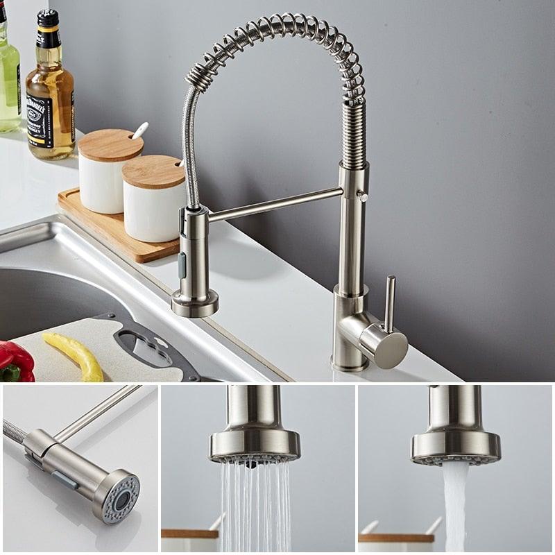 Lisslune | Deck-mounted kitchen faucet