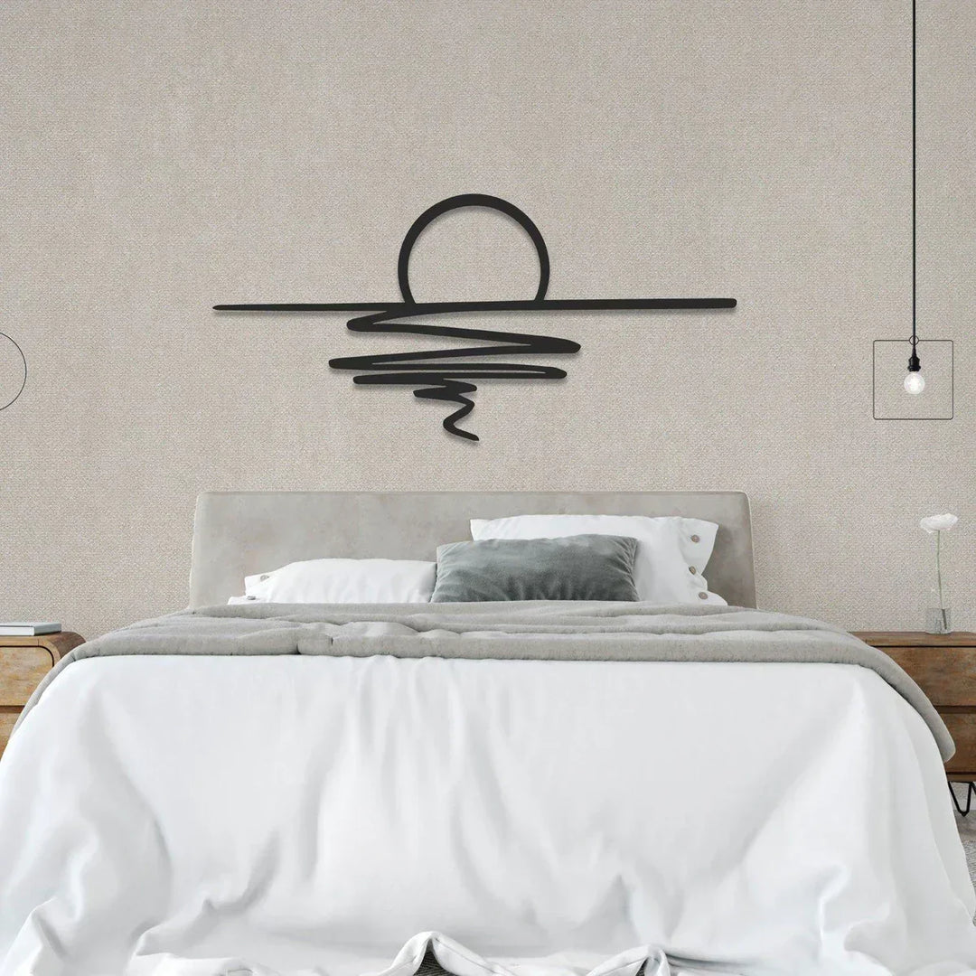 Lisslune | CurlMist - Modern Minimalist Wall Art