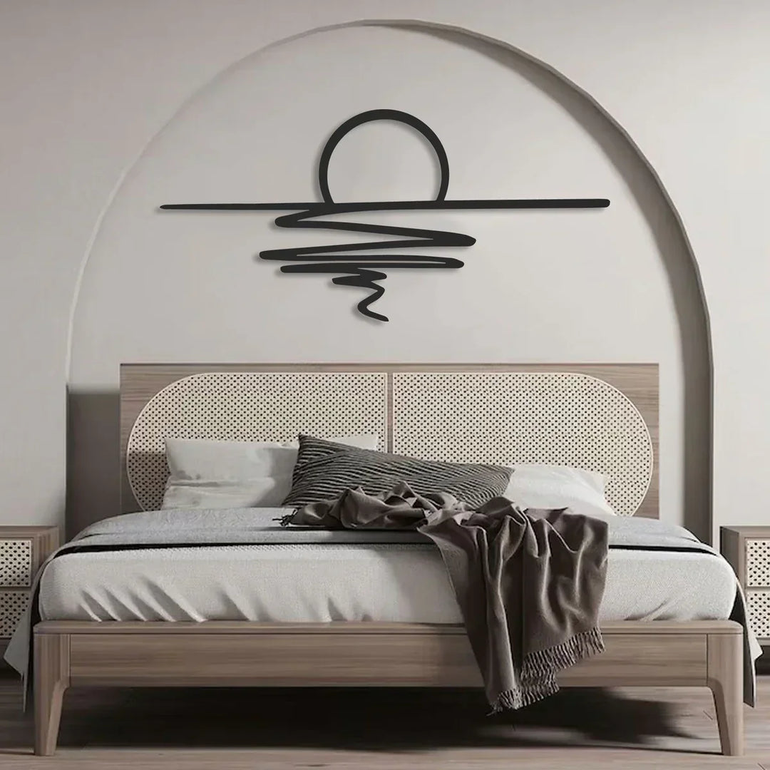 Lisslune | CurlMist - Modern Minimalist Wall Art
