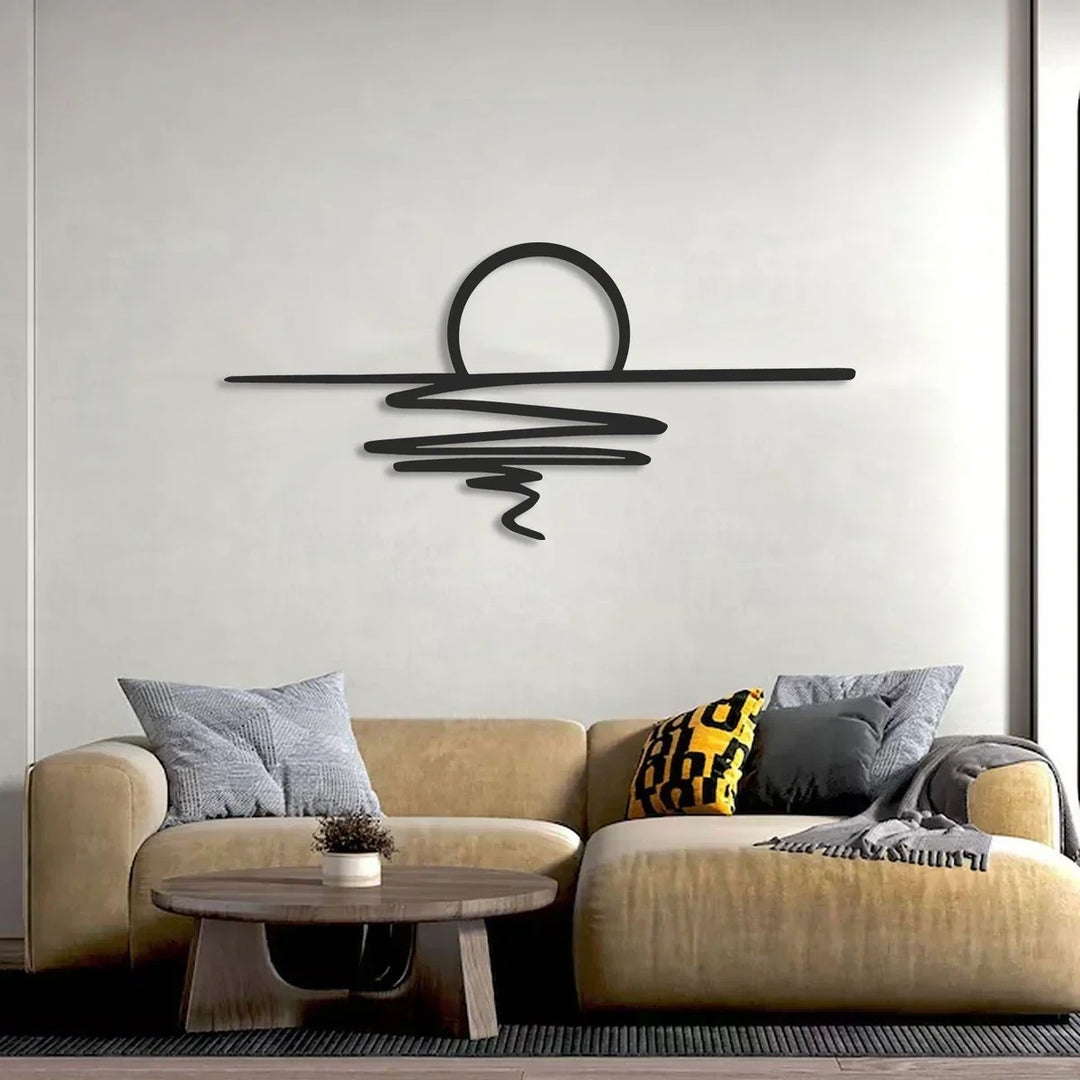 Lisslune | CurlMist - Modern Minimalist Wall Art