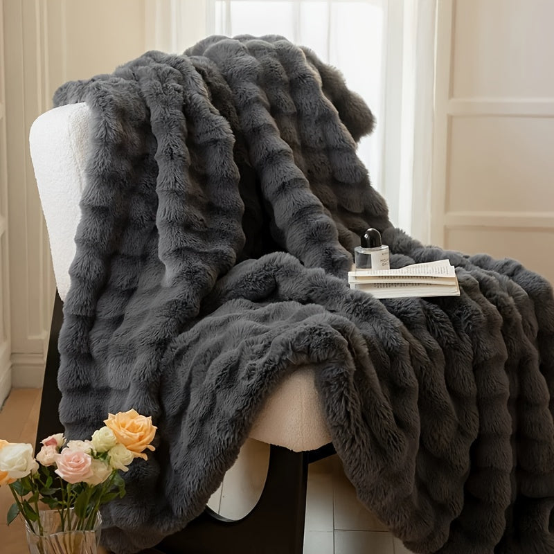 Lisslune | Premium Fleece Blanket with Elegant Design