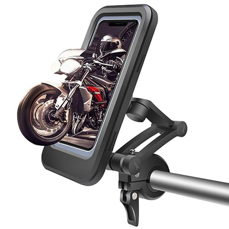 Lisslune | RideCharge Pro – Waterproof Phone Holder with USB and 15W Wireless Charging for Bicycle and E-Bike