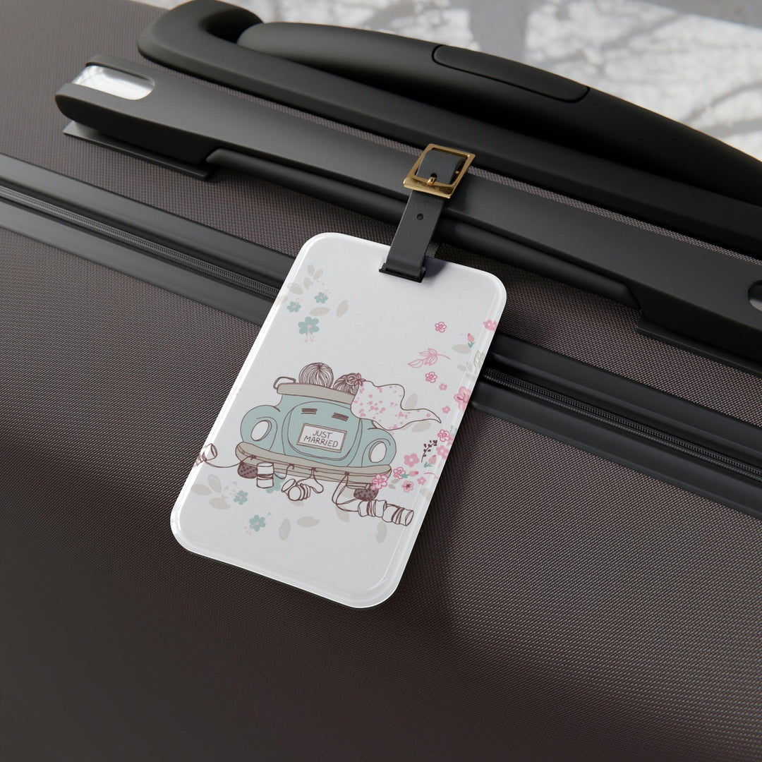 Lisslune | Romantic Journey: Premium Luggage Tag Set by Maison d'Elite