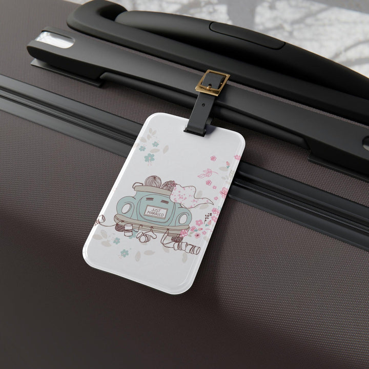 Lisslune | Romantic Journey: Premium Luggage Tag Set by Maison d'Elite