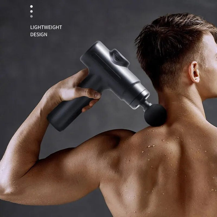 Lisslune | DeepFlex 8 – Electric Massage Gun with 8 Attachments for Deep Tissue Use