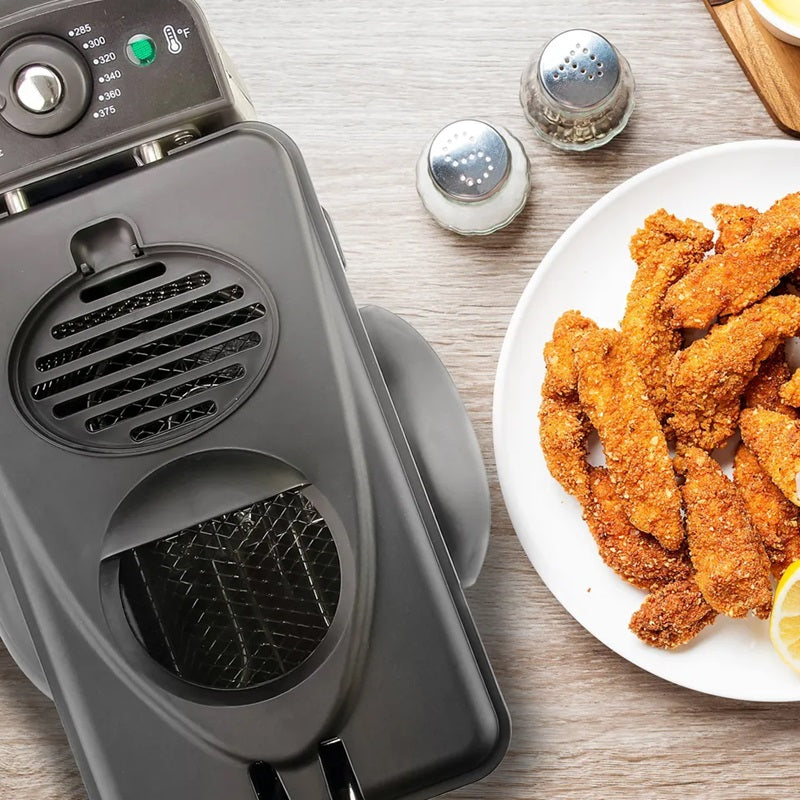 Lisslune | 2L Electric Deep Fryer with Adjustable Temperature Control