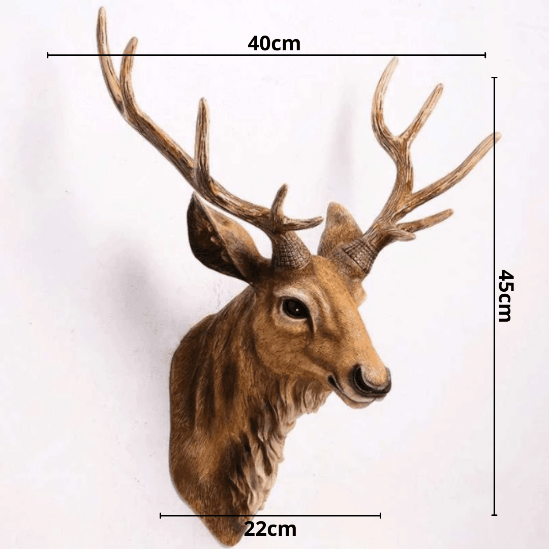 Lisslune | Reh Head Wall Decoration