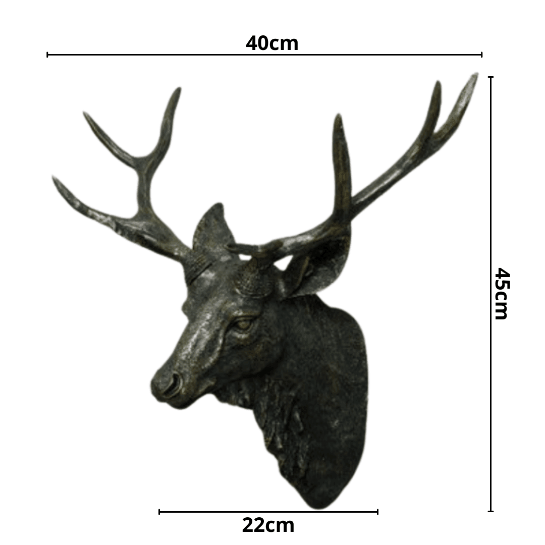 Lisslune | Reh Head Wall Decoration