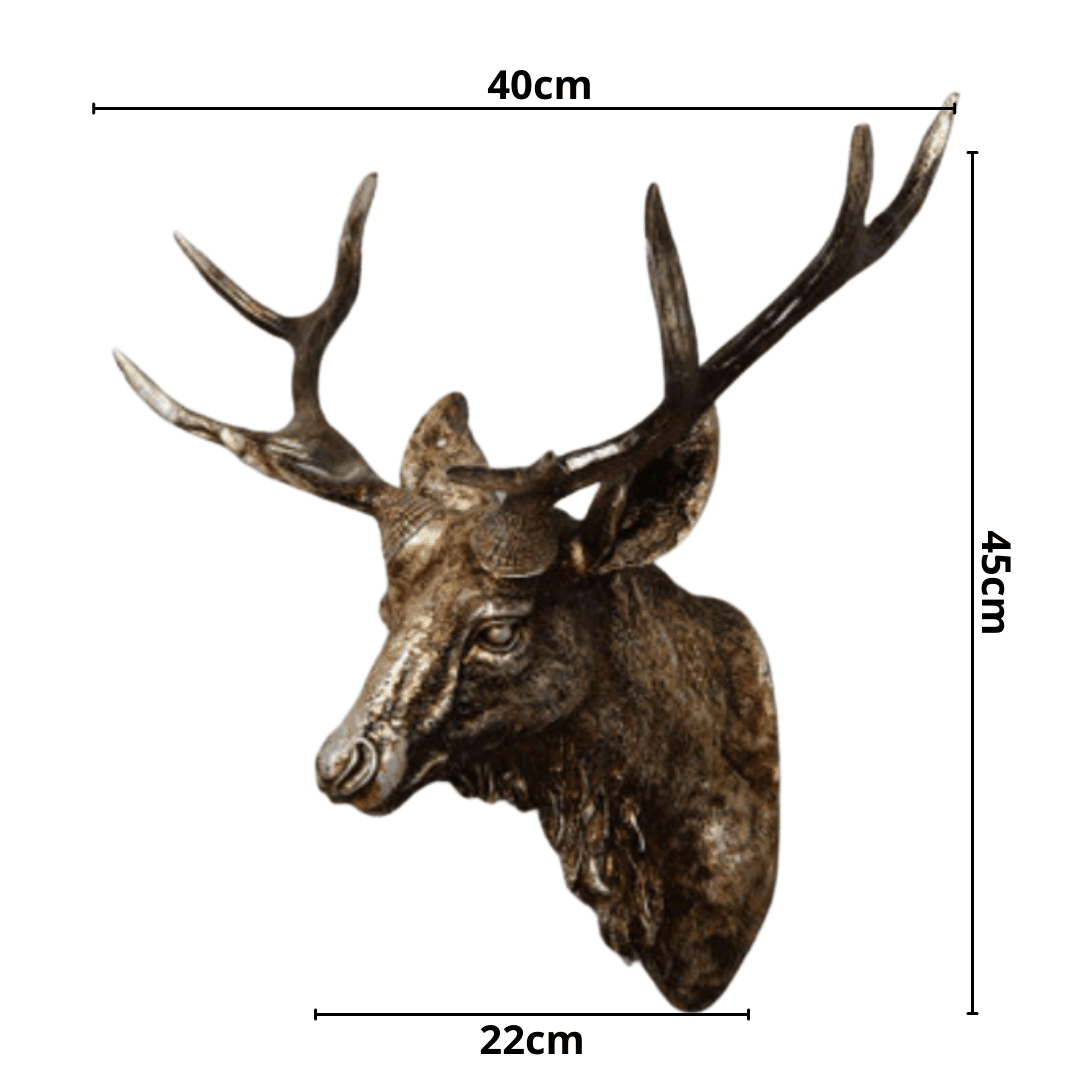 Lisslune | Reh Head Wall Decoration