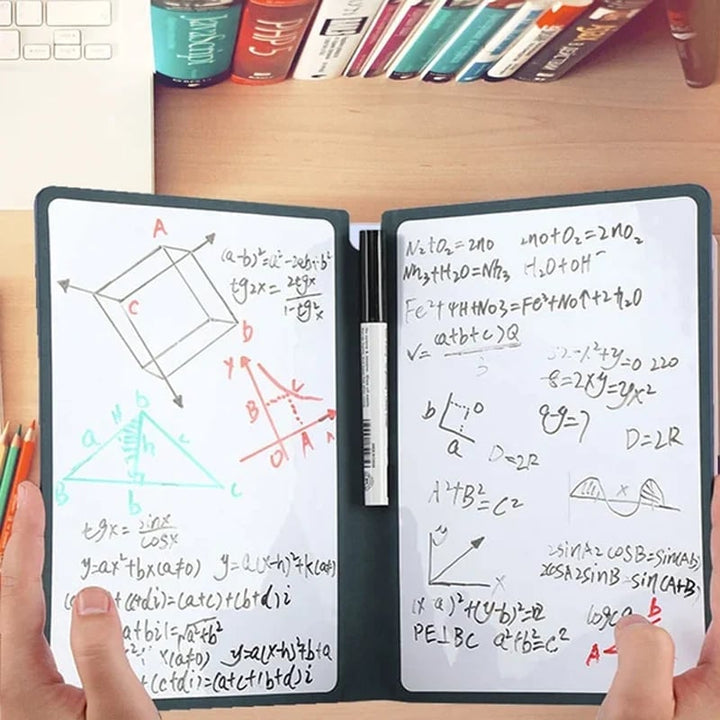 Lisslune | Smart Reusable Leather Notebook