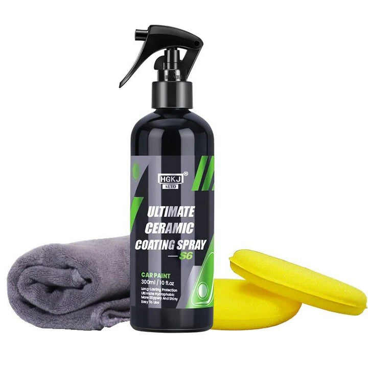 Lisslune | Fast Detailing Ceramic Coating Spray with Nano Hydrophobic Polymer