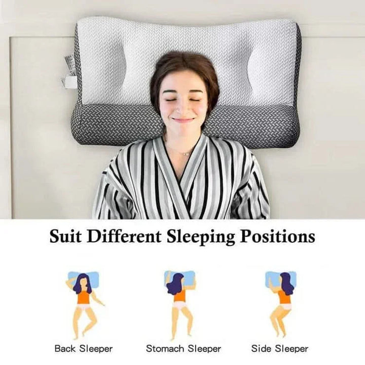 Lisslune | Support Neck Pillow for Side and Back Sleepers
