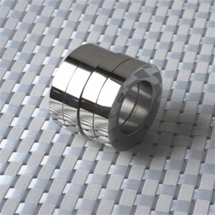 Lisslune | DEFENDRING – Tactical Foldable Self-Defense Ring with Rotatable Stainless Steel Design