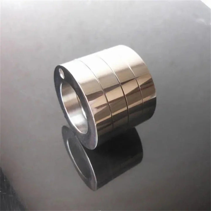 Lisslune | DEFENDRING – Tactical Foldable Self-Defense Ring with Rotatable Stainless Steel Design