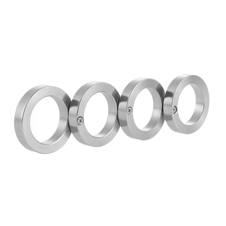 Lisslune | DEFENDRING – Tactical Foldable Self-Defense Ring with Rotatable Stainless Steel Design