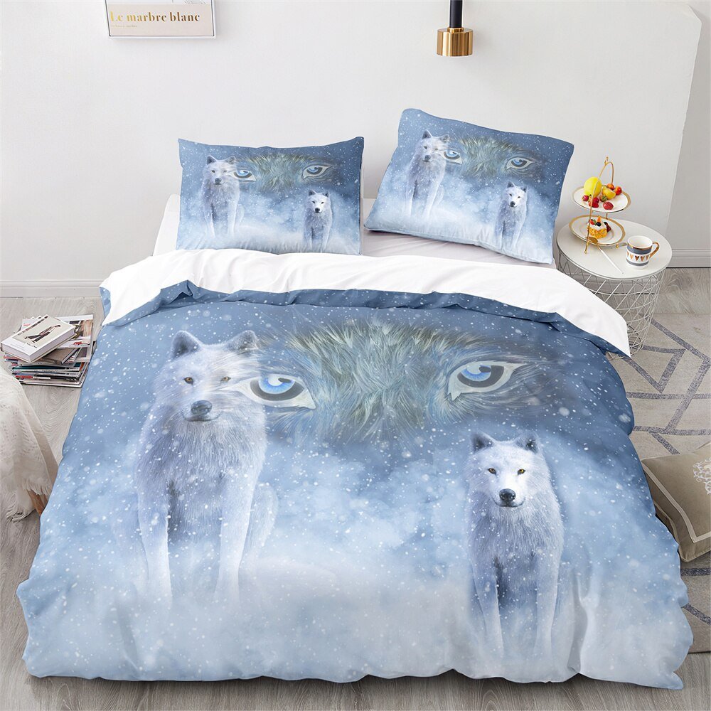 Lisslune | HowlHaven - Wolf Bed Set for Kids