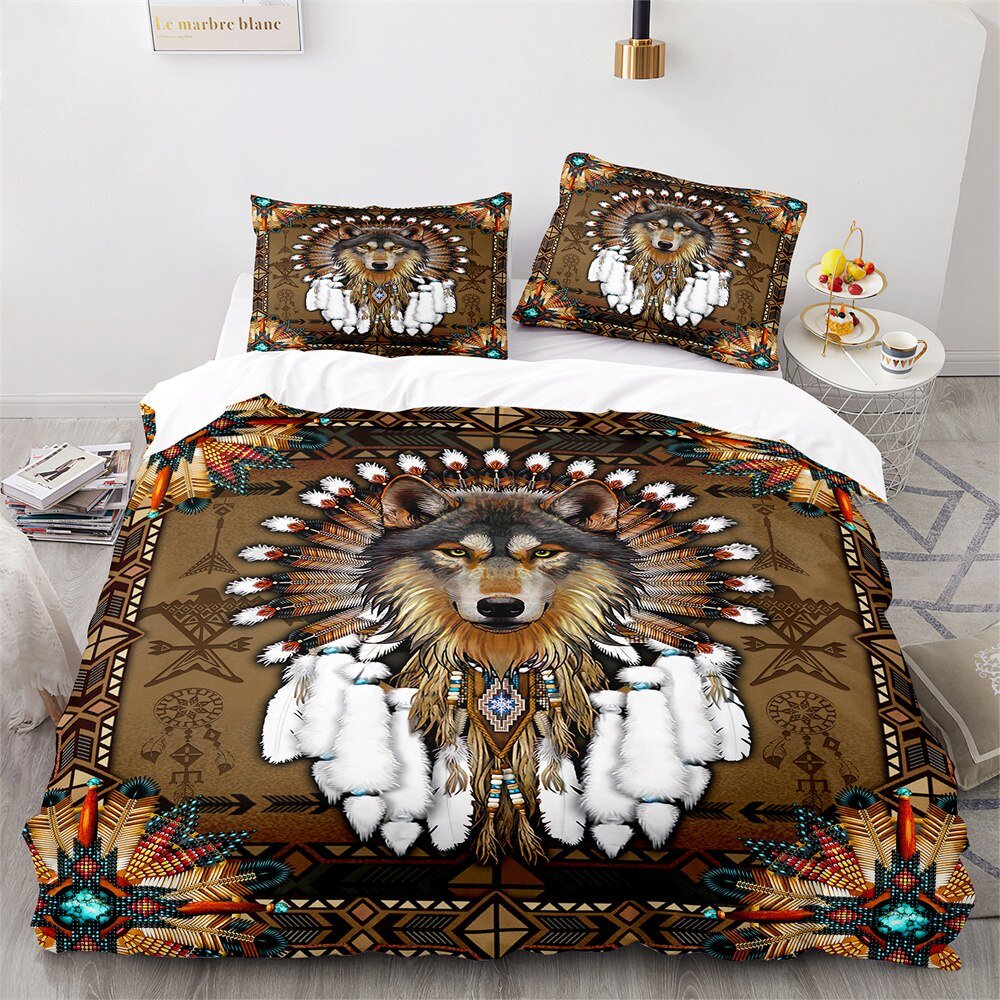 Lisslune | HowlHaven - Wolf Bed Set for Kids
