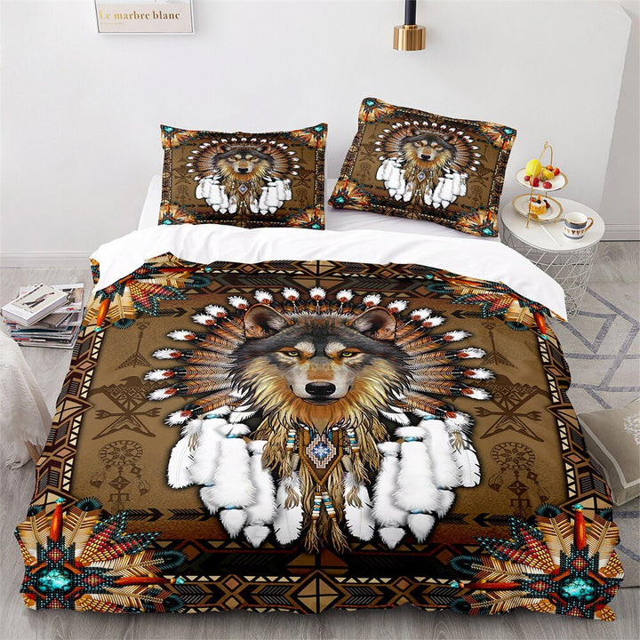 Lisslune | HowlHaven - Wolf Bed Set for Kids