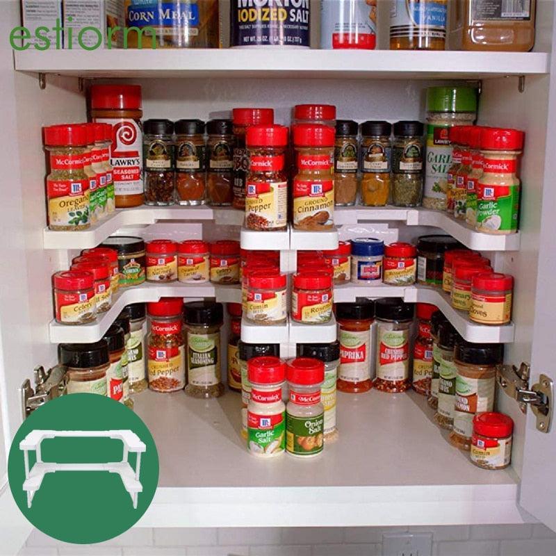 Lisslune | Deluxe stackable kitchen organizer for effortless cabinet storage