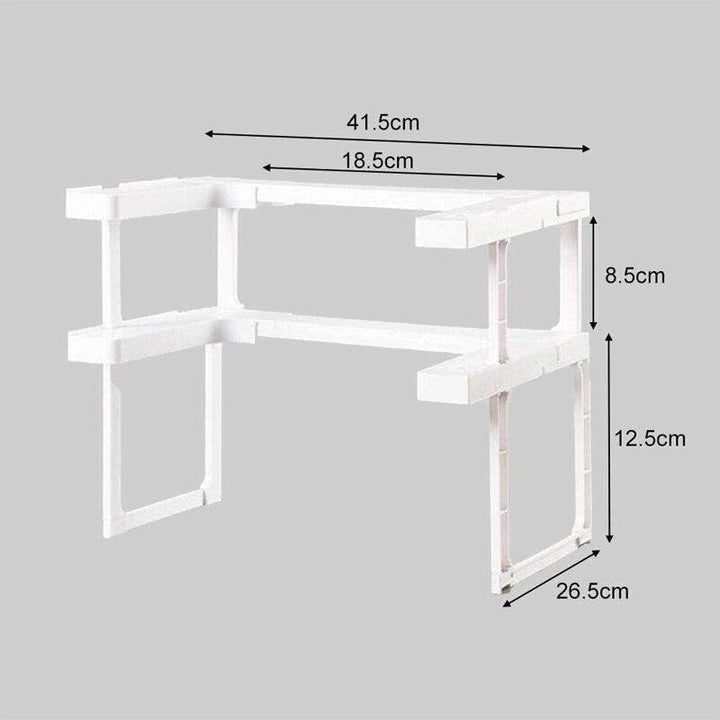 Lisslune | Deluxe stackable kitchen organizer for effortless cabinet storage