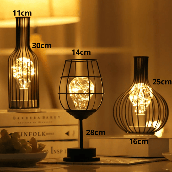 Lisslune | Demora | Luxury Wireless LED Table Lamp | Elegant Cordless Lighting for Any Space