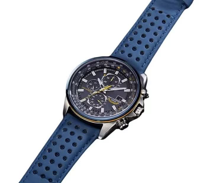 Lisslune | Men’s Stainless Steel Chronograph Watch with Calendar