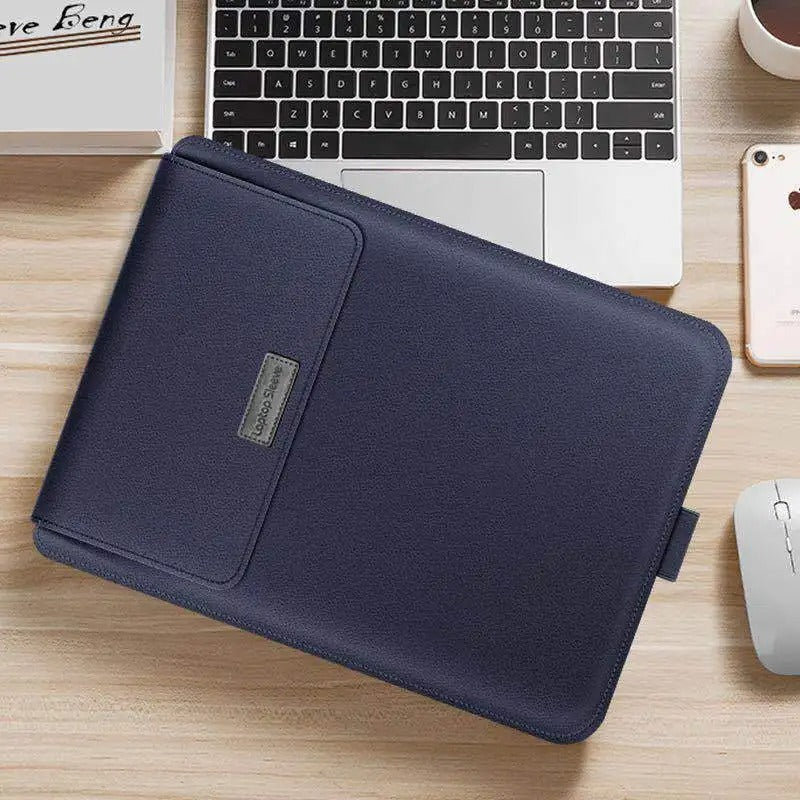 Lisslune | 4-in-1 Laptop Sleeve - Slim Protective Case with Stand Function