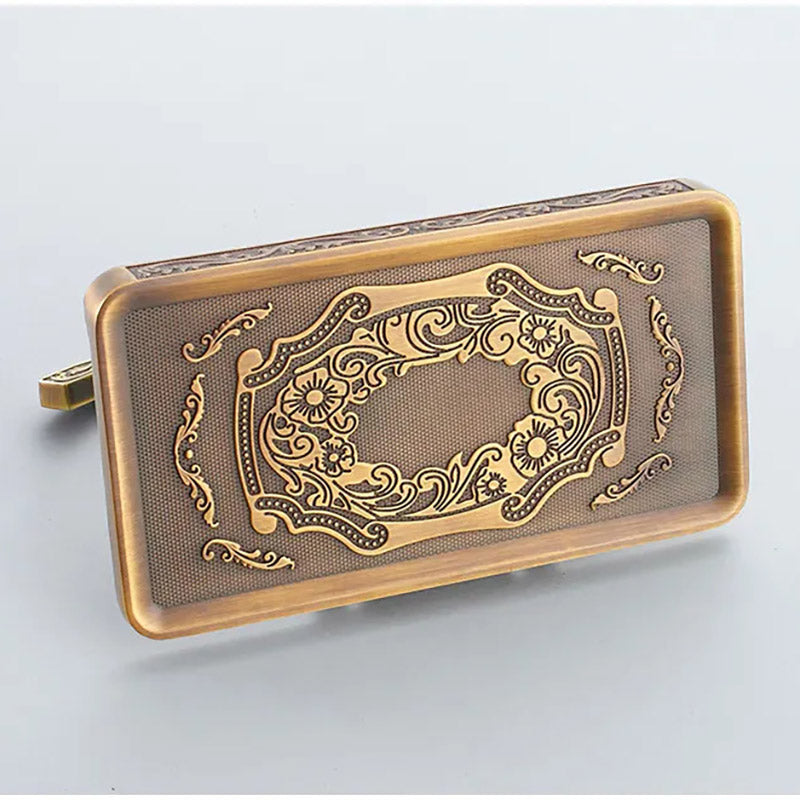 Lisslune | RegalHold - Toilet paper holder in antique style with shelf