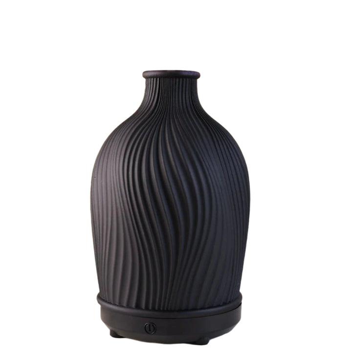Lisslune | SereniMist vase-shaped ultrasonic aroma diffuser – Elegant aroma diffuser with soothing LED lighting