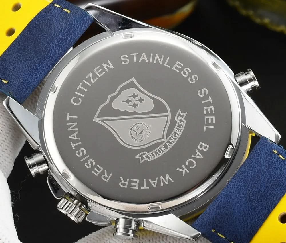 Lisslune | Men’s Stainless Steel Chronograph Watch with Calendar