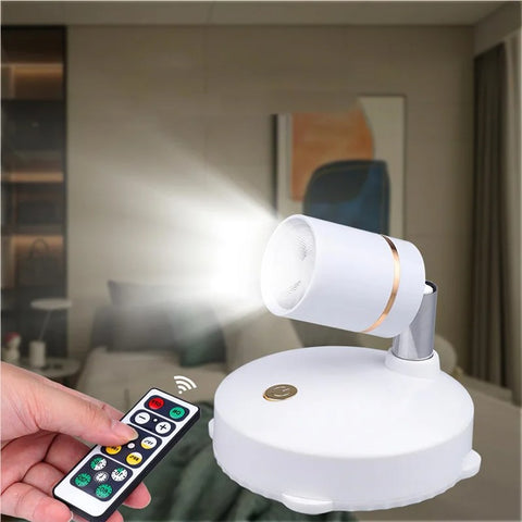 Lisslune | LichtZet – Wireless dimmable spotlight with remote control