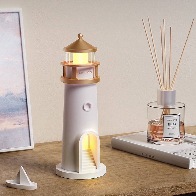 Lisslune | Lighthouse Speaker Bluetooth Lamp Moon Shadow Ambient Light Best Gift