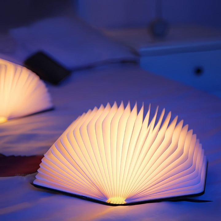 Lisslune | 📖 Wood book lamp - For desk study gift decoration light