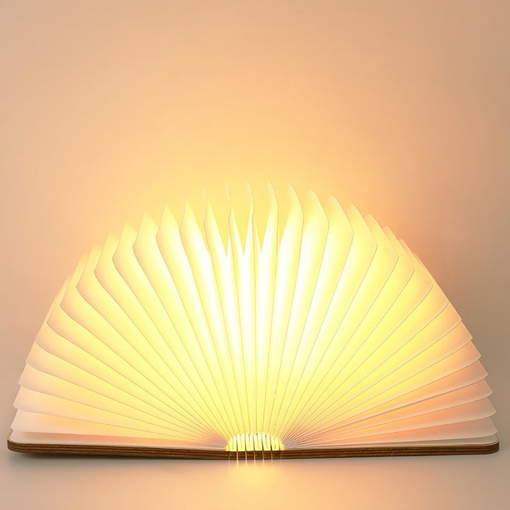 Lisslune | 📖 Wood book lamp - For desk study gift decoration light
