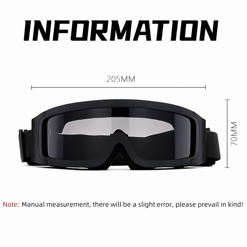 Lisslune | Mistview Safety Glasses Overlay – For Spectacle Wearers with Replaceable Lenses